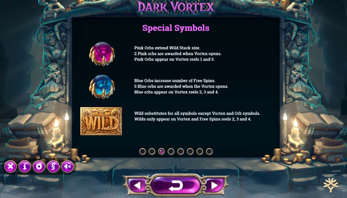 dark vortex featured symbols