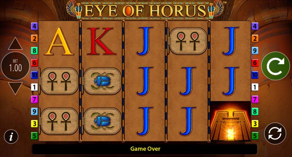 Eye of Horus Power 4 Slots (Blueprint Gaming) Slot Review & Demo