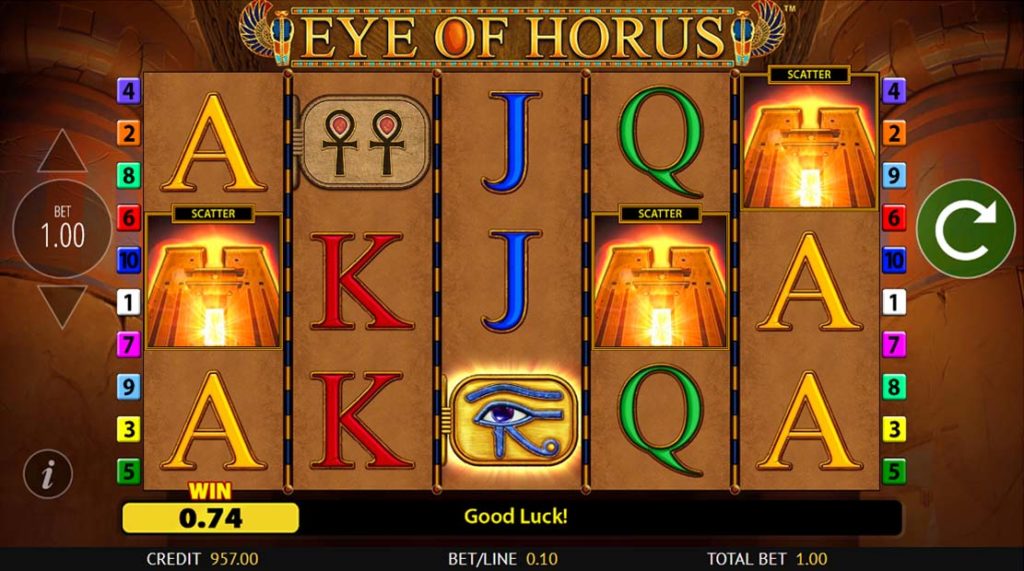 Eye of Horus Slot – Merkur Klassiker um echtes Geld spielen