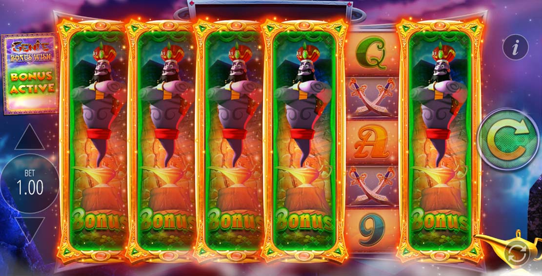 genie jackpots bonus symbols
