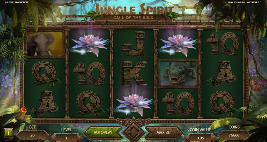 jungle spirit slot bonus symbols