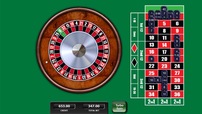 20p roulette wheel