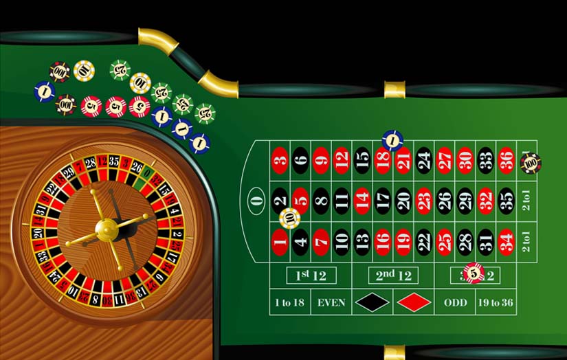 roulette table