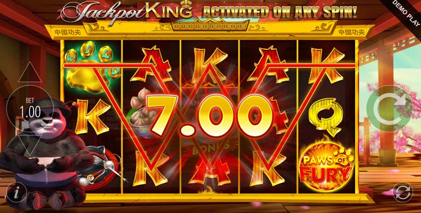 paws of fury slot win