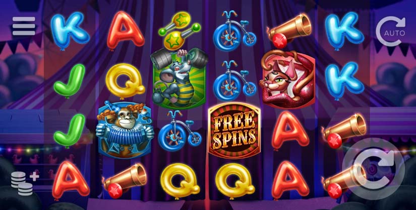 respin circus slot