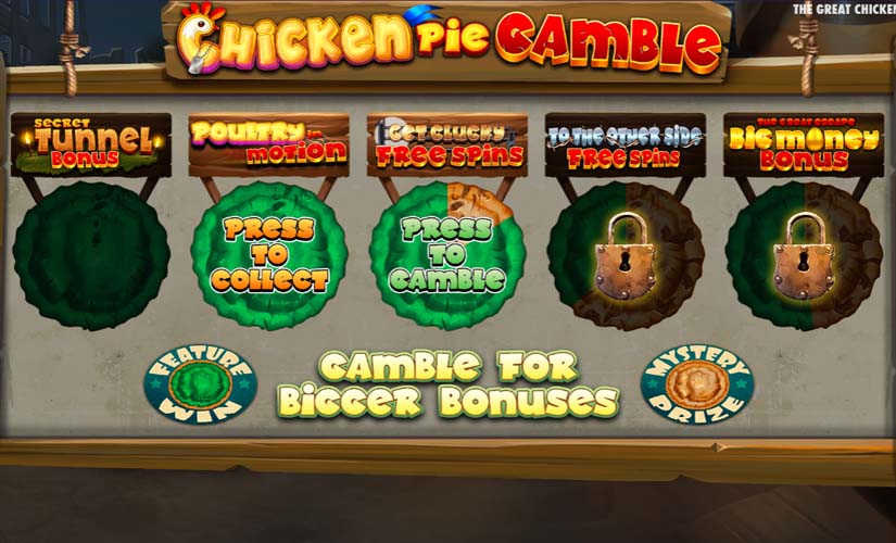 chicken pie gamble