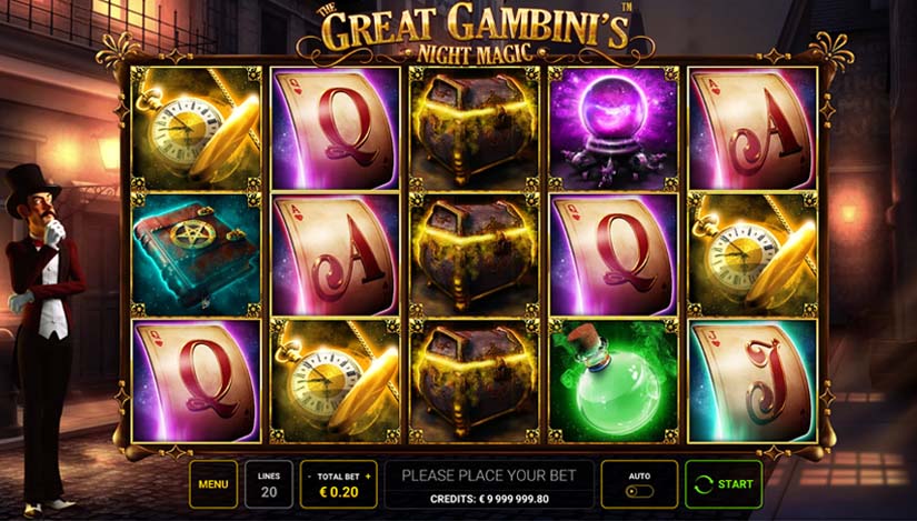The Great Gambini’s Night Magic Slot