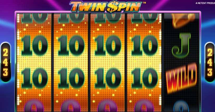 Twin spin slots