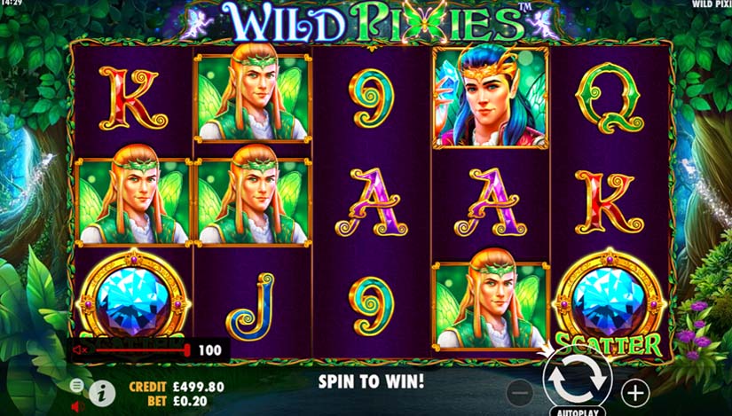 wild pixies slot