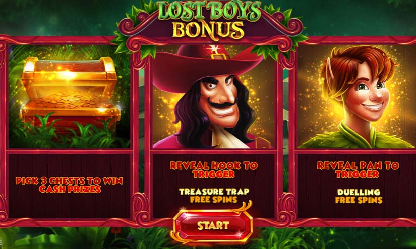 lost boys loot slot bonus