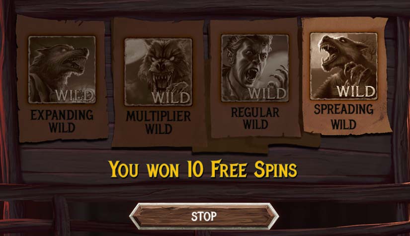 the wolf's bane slot bonus