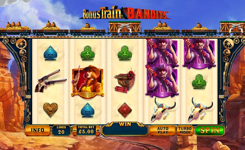 bonus train bandits slot