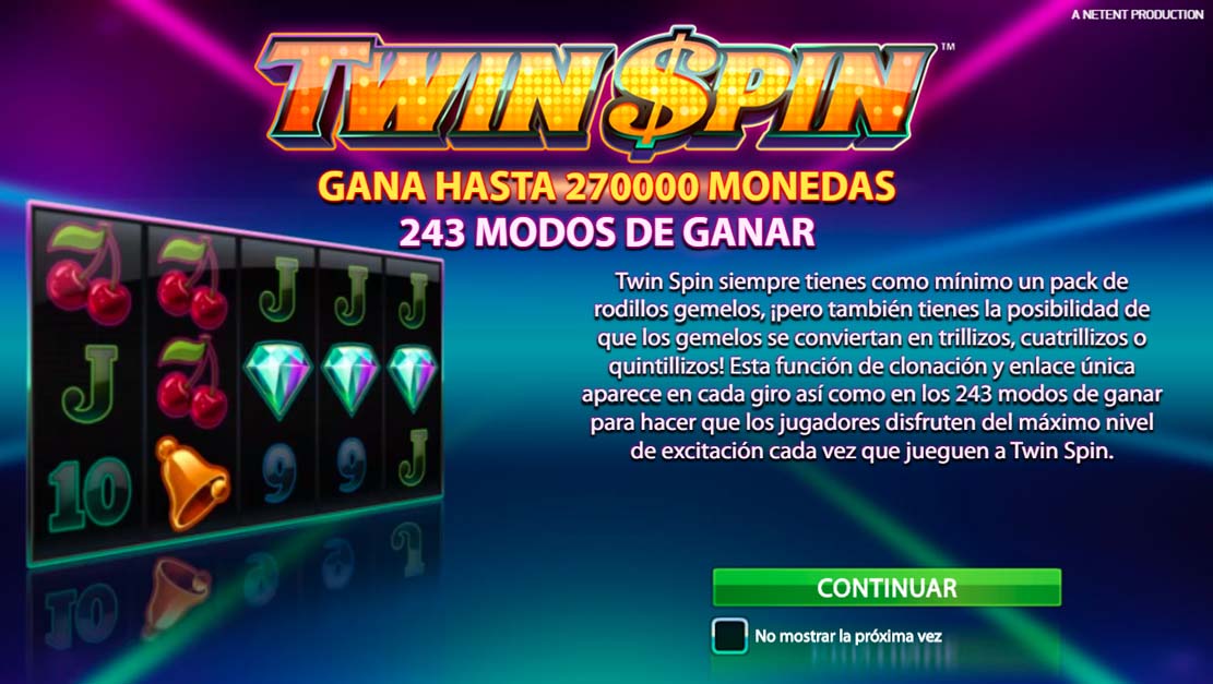 Demo Twin Spin 