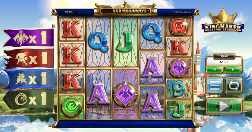 kingmaker megaways slot