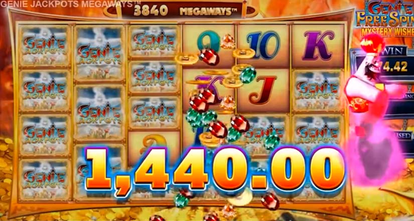 7200x genie jackpots megaways