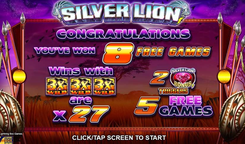 silver lion bonus