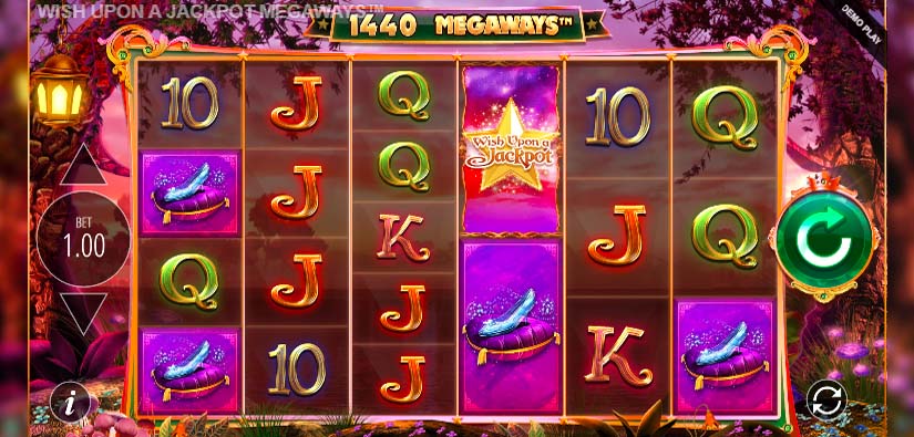 wish upon a jackpot megaways slot