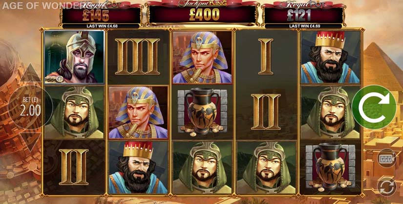 wonder of ages slot