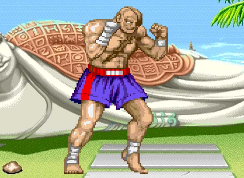 street fighter 2 slot sagat