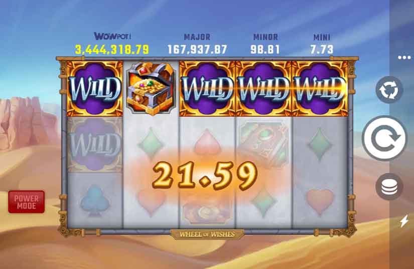 wheel of wishes slot game