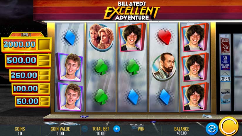 bill and ted's excellent adventure slot