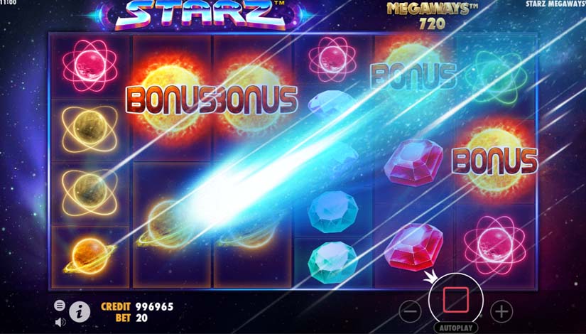 starz megaways bonus