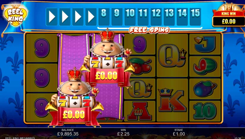 reel king megaways slot bonus