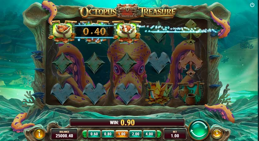 octopus treasure win