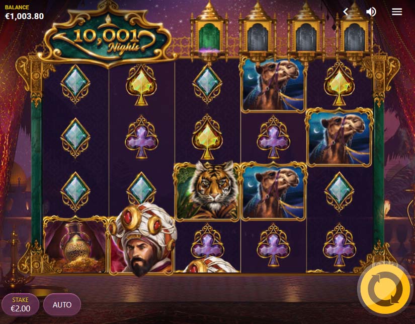 10,001 nights slot game