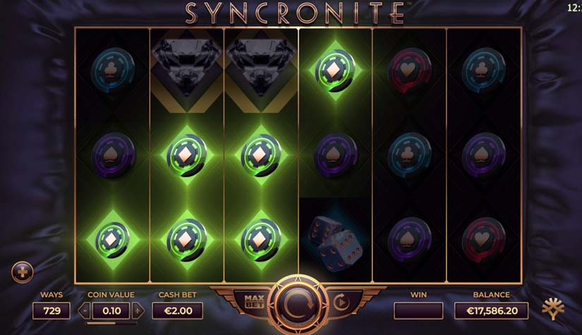 syncronite splitz slot