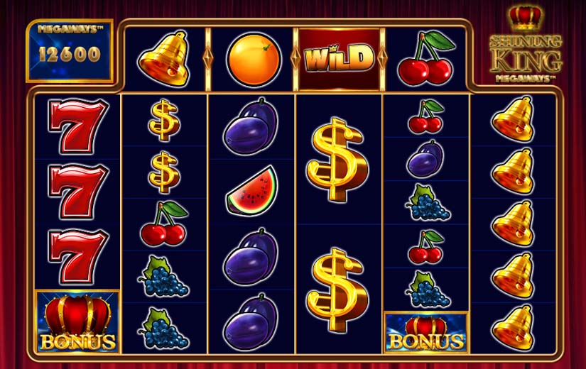 shining king megaways slot game