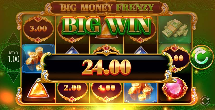 big money frenzy win