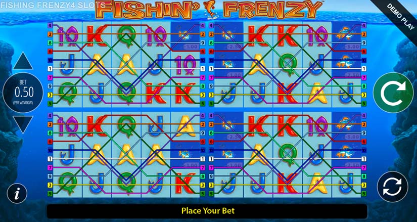 Fishin’ Frenzy Power 4 Slot
