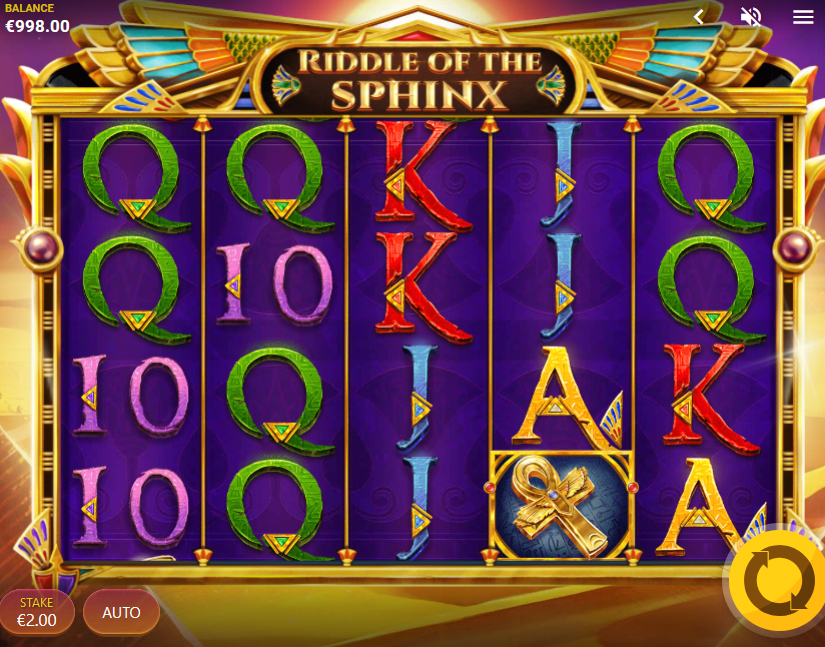 riddle of the sphinx slot game