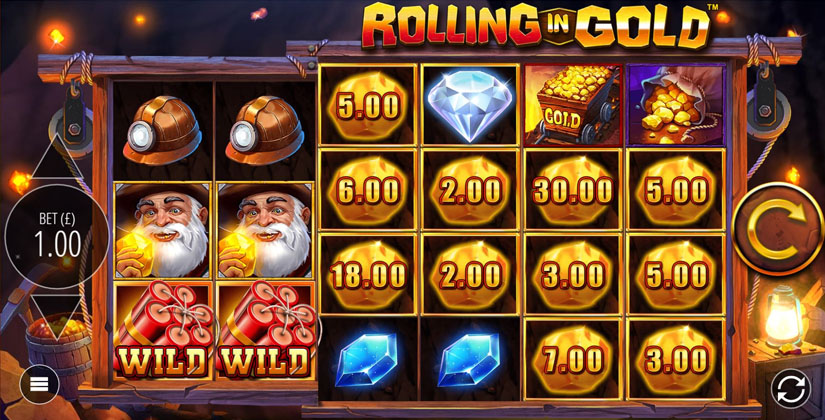 rolling in gold slot