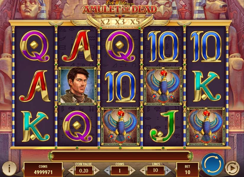 Rich Wilde and the Amulet of Dead Slot Game