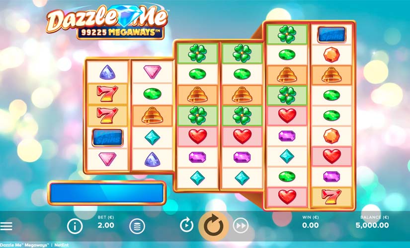 dazzle me megaways slot