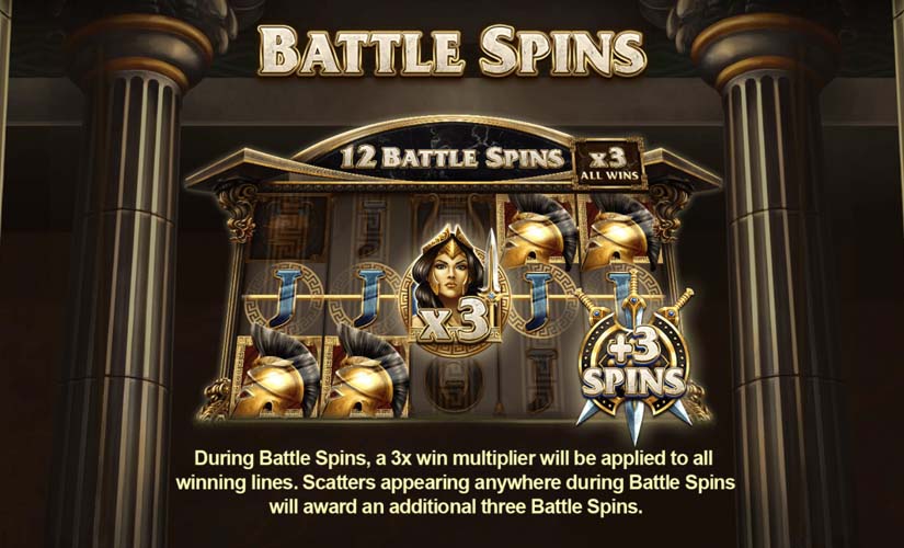 Legend of Athena Bonus Spins