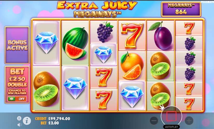 extra juicy megaways bonus